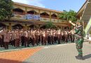 Siswa SDIT Usamah Berlatih PBB bersama TNI